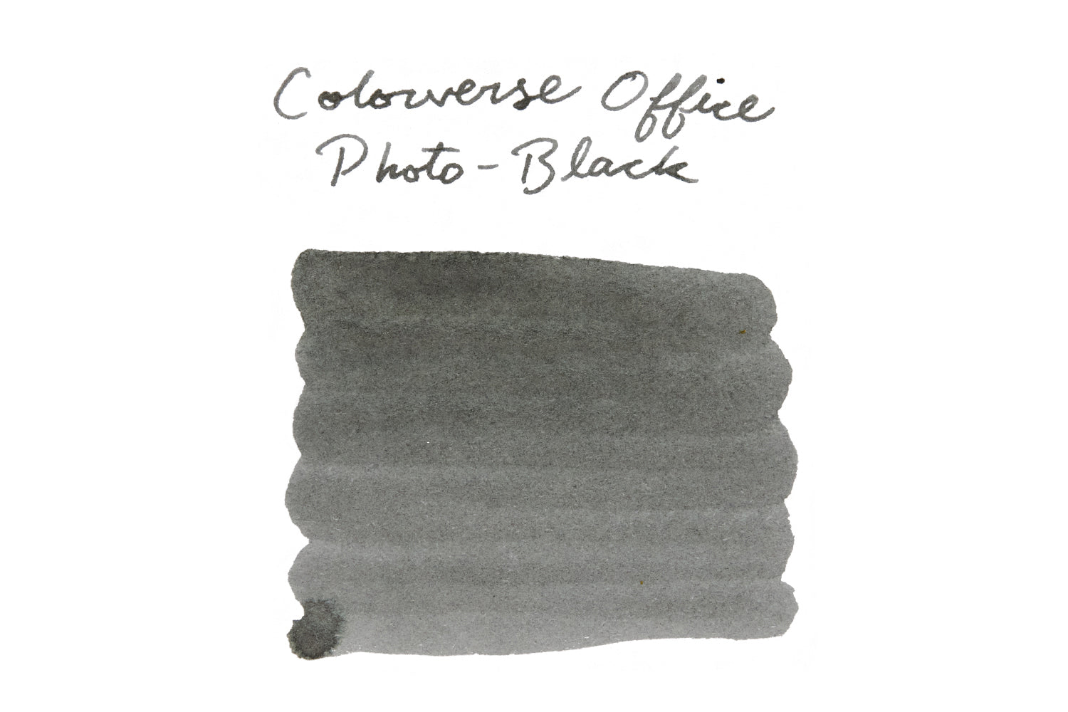 Colorverse Permanent Photo Black fountain pen ink