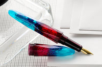 BENU Briolette Fountain Pen - Fiery Azure