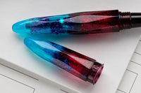 BENU Briolette Fountain Pen - Fiery Azure