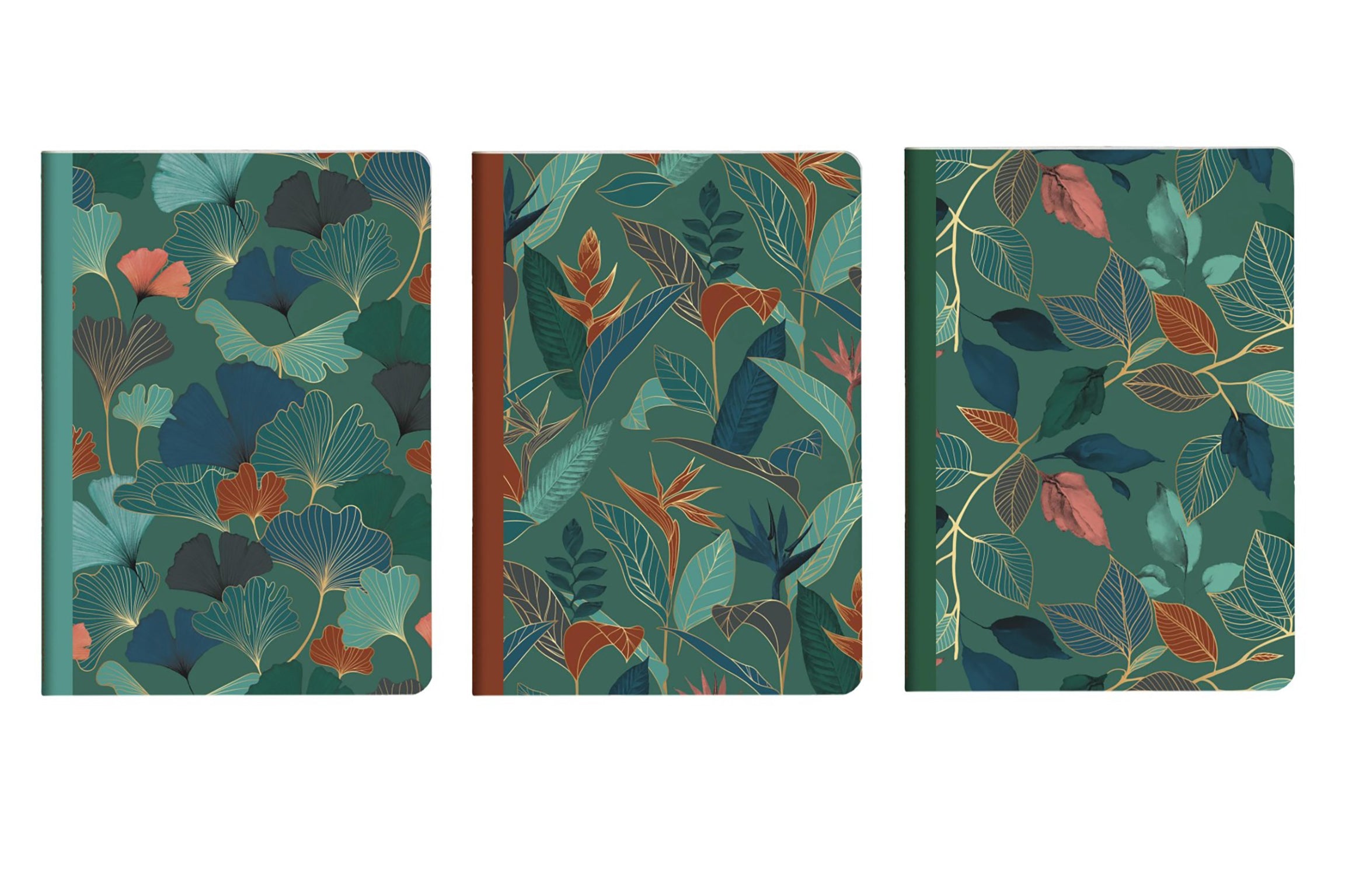 Clairefontaine Gaia Blue A5 Stitched Notebook - Lined