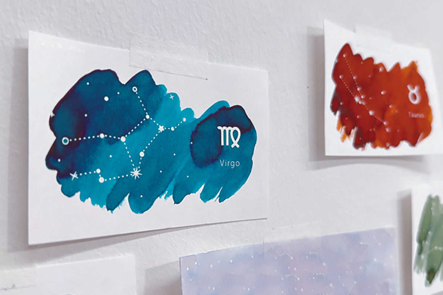 Colorverse Ink Art Cards Colorspace - Constellation B