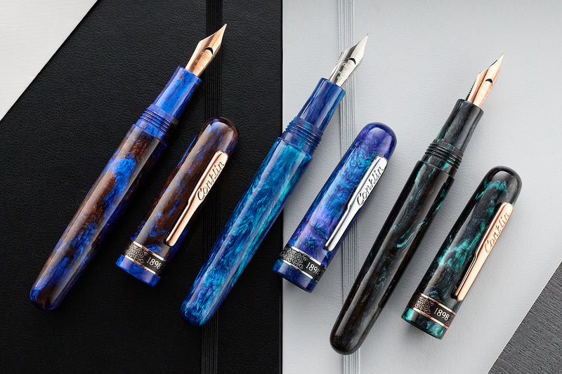 (Bottom Shelf) Conklin 1898 Fountain Pen - Mariana Trench (Limited Edition)