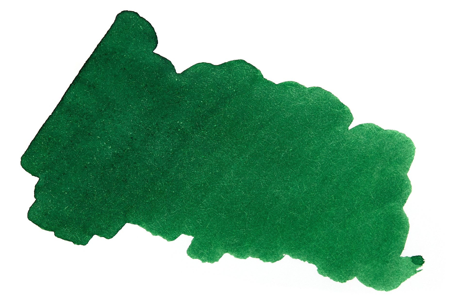 Diamine Forever Amazonia green ink swab on white