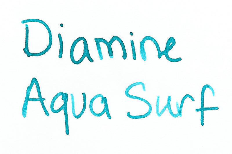 Diamine Aqua Surf - Ink Sample