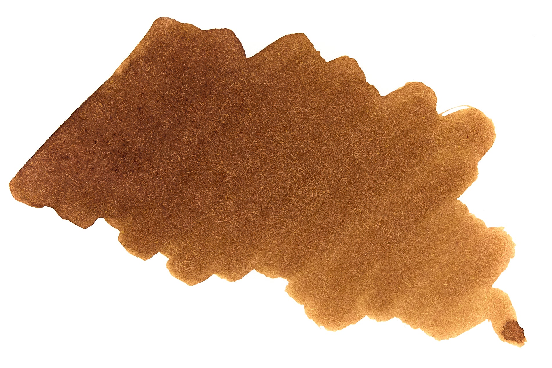 Diamine Forever Butterscotch fountain pen ink swab