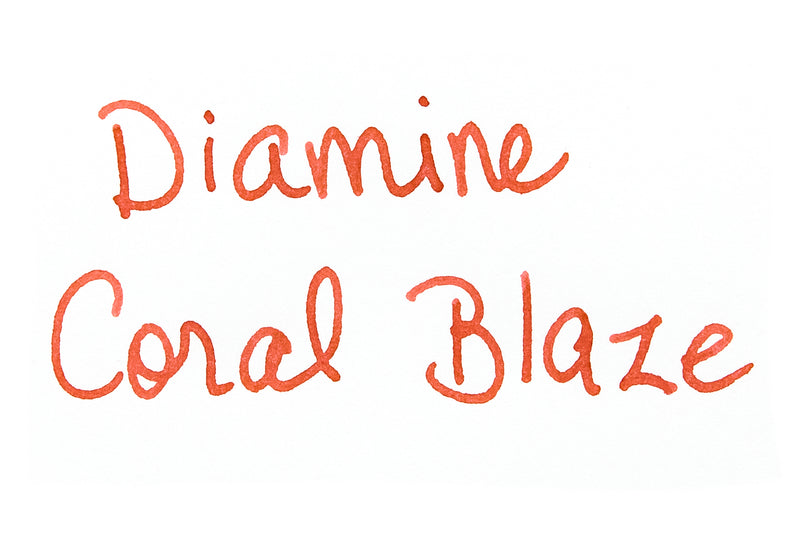 Diamine Coral Blaze - 50ml Bottled Ink
