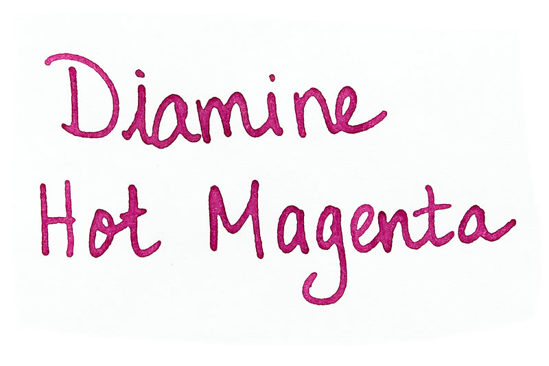Diamine Hot Magenta - Ink Sample