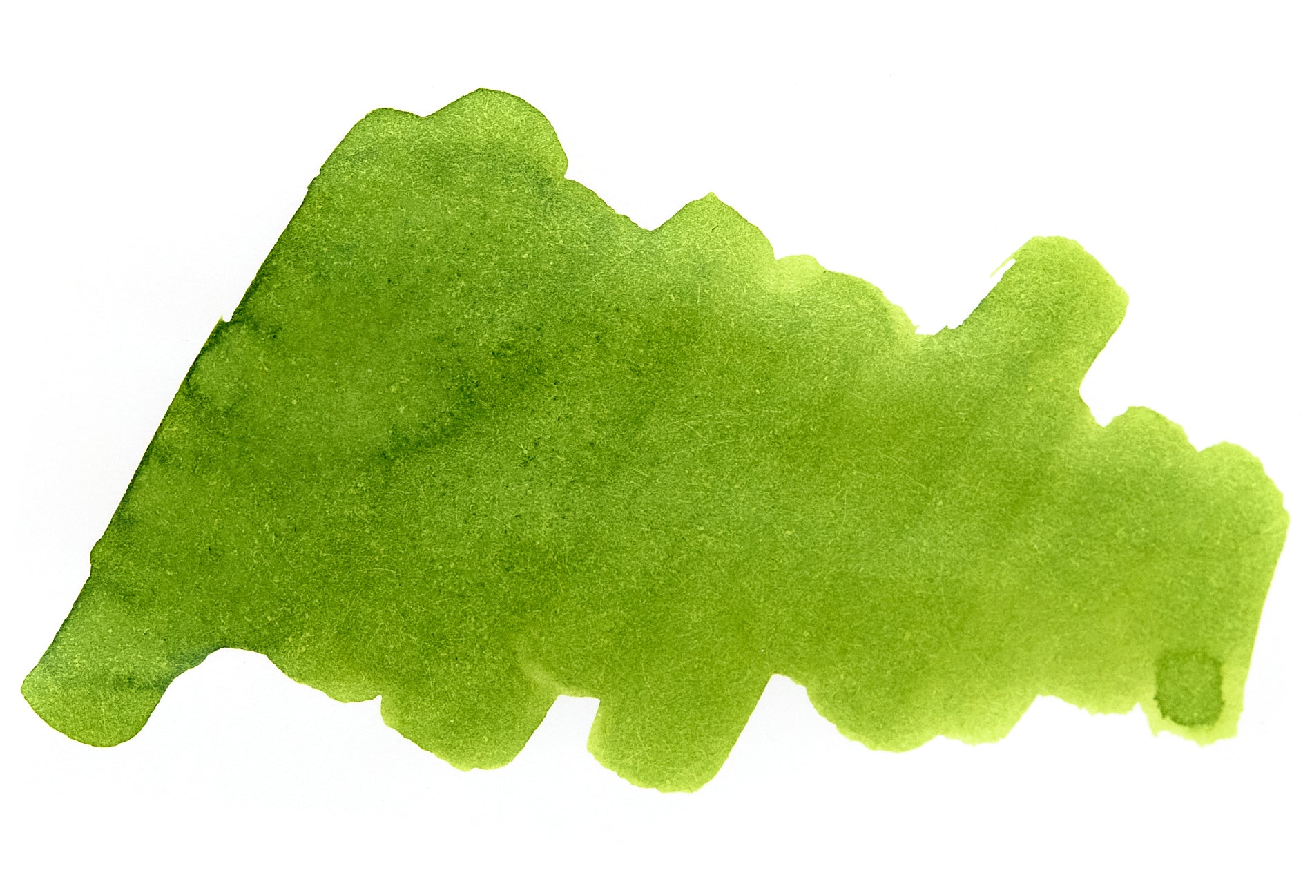 Diamine Forever Hyper Green fountain pen ink swab