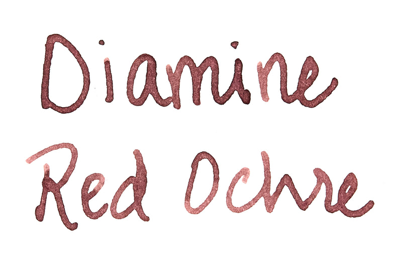 Diamine Red Ochre - Ink Sample