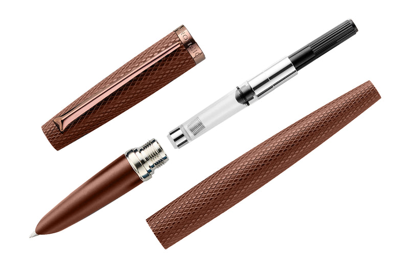 Diplomat Viper Fountain Pen - Brown
