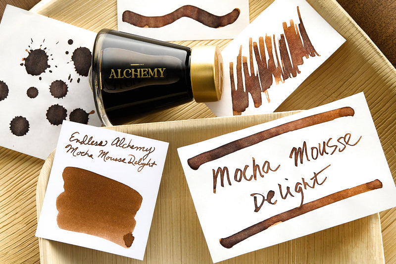 Endless Alchemy Mocha Mousse Delight - Ink Sample