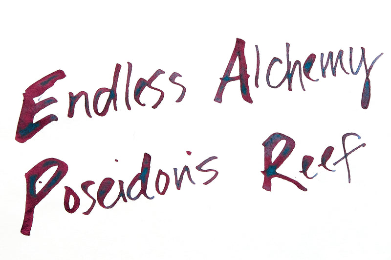 Endless Alchemy Poseidon's Reef - Ink Sample