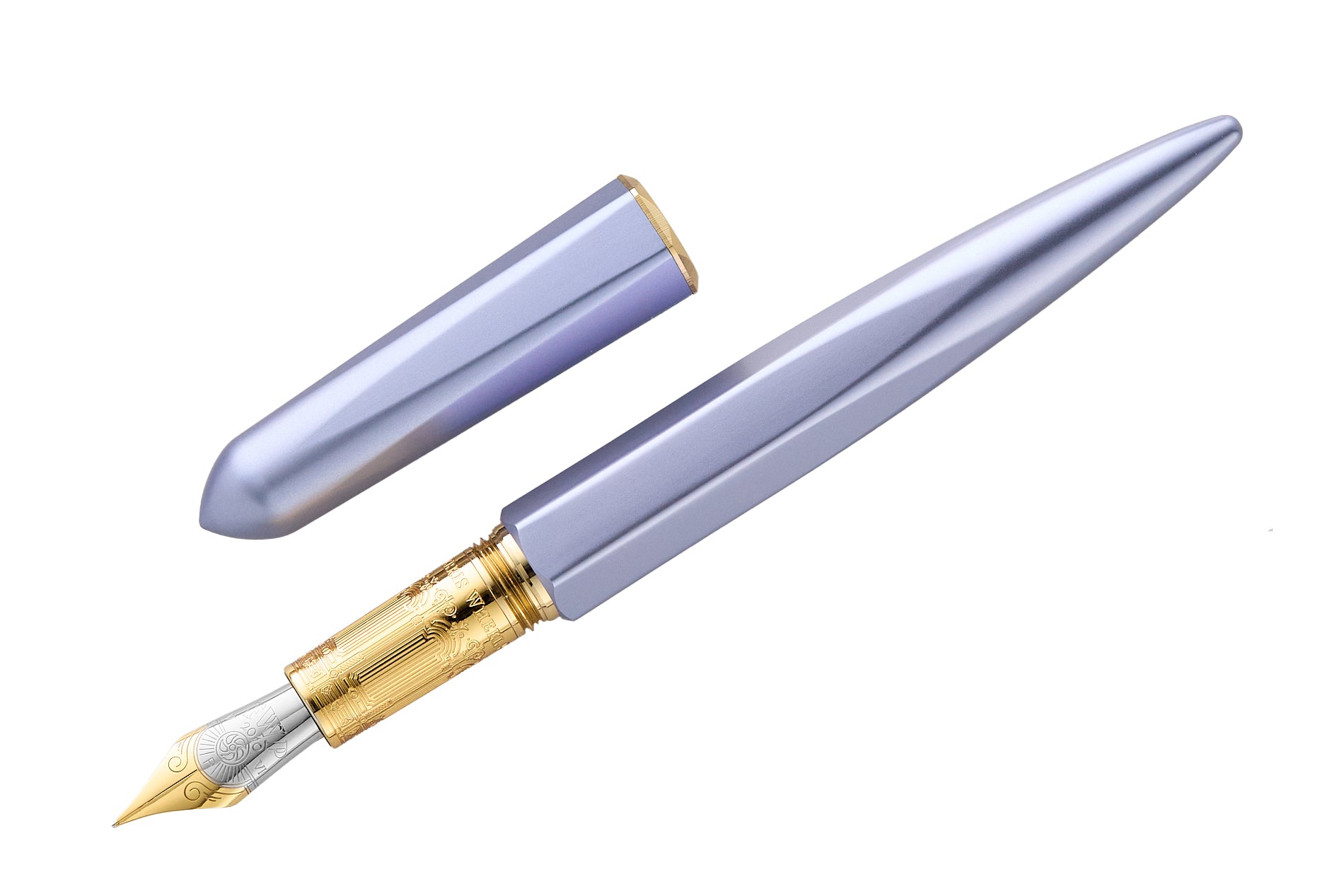Ferris Wheel Press The Marquise Fountain Pen - Pearl Drop Blue