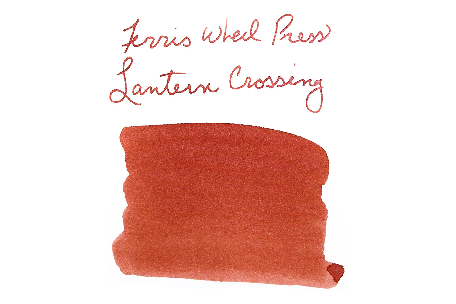 Ferris Wheel Press Lantern Crossing - Ink Sample