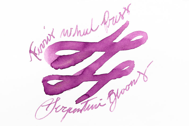 Ferris Wheel Press Serpentine Blooms - Ink Sample