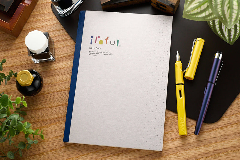 Iroful A5 Notebook - Dot Grid, 80 pages