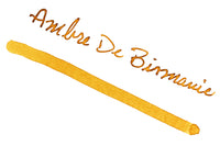 Jacques Herbin Ambre de Birmanie - Ink Sample