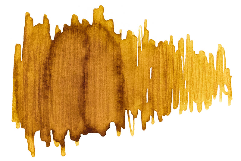 Jacques Herbin Ambre de Birmanie - Ink Sample