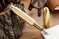 Kolo Tino Fountain Pen - Raw Brass