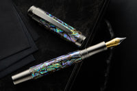 Laban Abalone Fountain Pen - Gunmetal