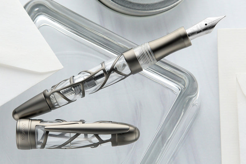 Laban Skeleton Fountain Pen - Gunmetal