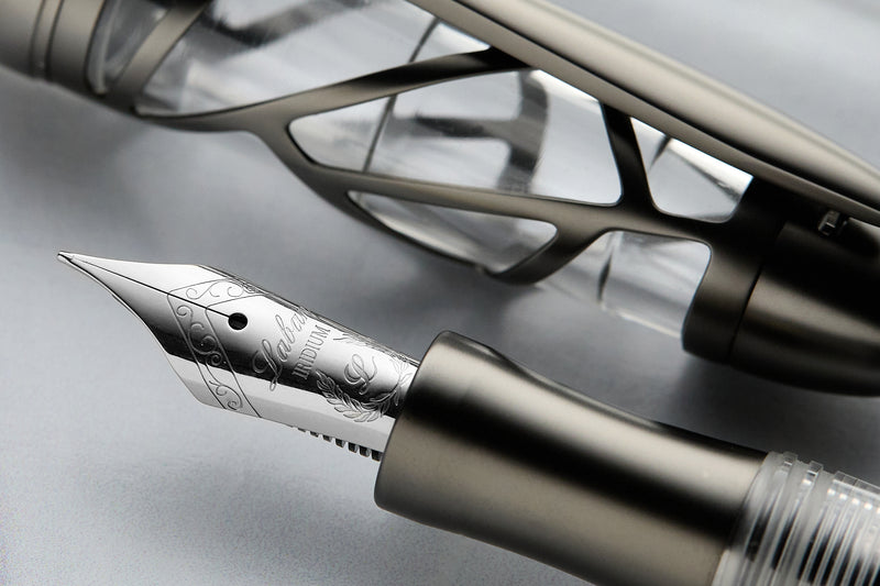 Laban Skeleton Fountain Pen - Gunmetal