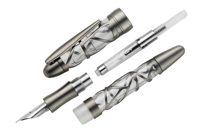 Laban Skeleton Fountain Pen - Gunmetal