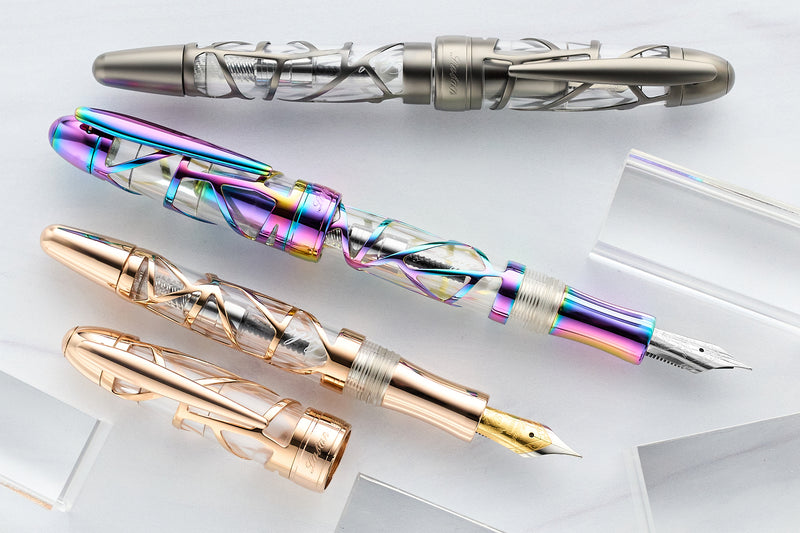 Laban Skeleton Fountain Pen - Rainbow