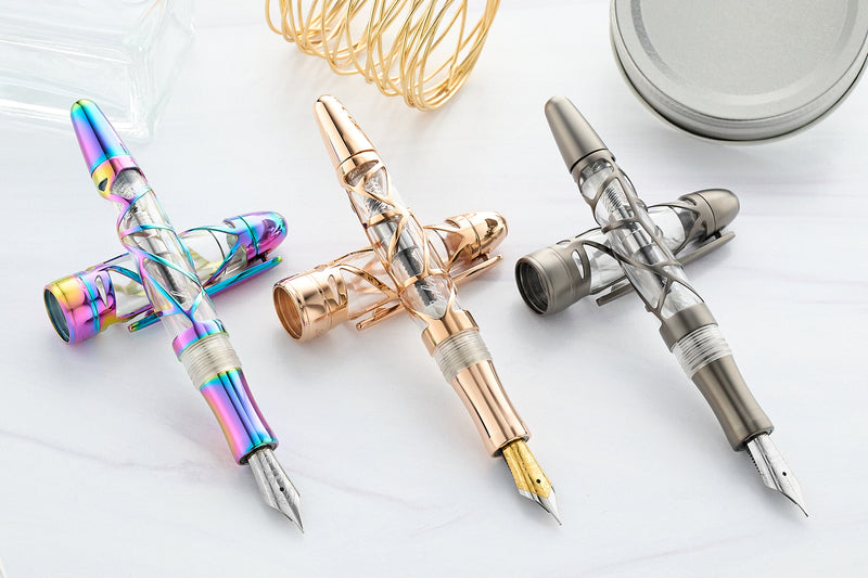 Laban Skeleton Fountain Pen - Rainbow