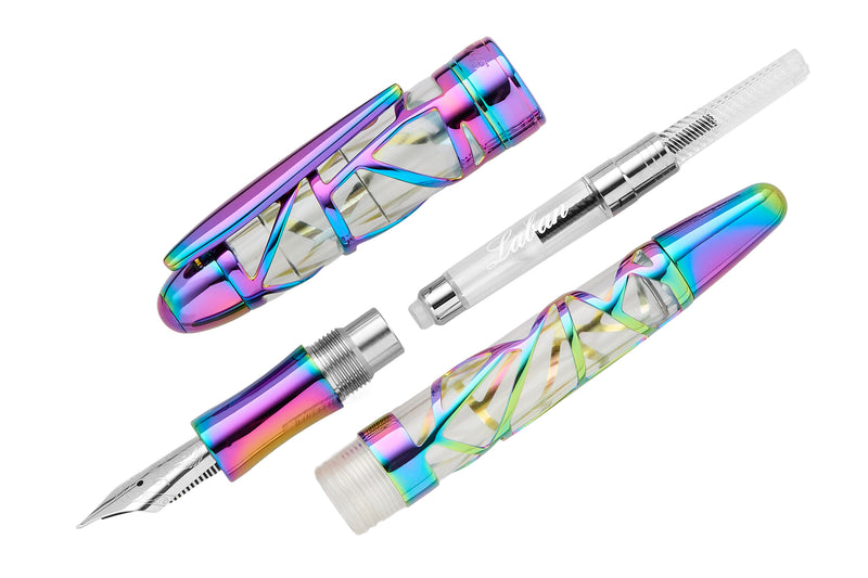 Laban Skeleton Fountain Pen - Rainbow