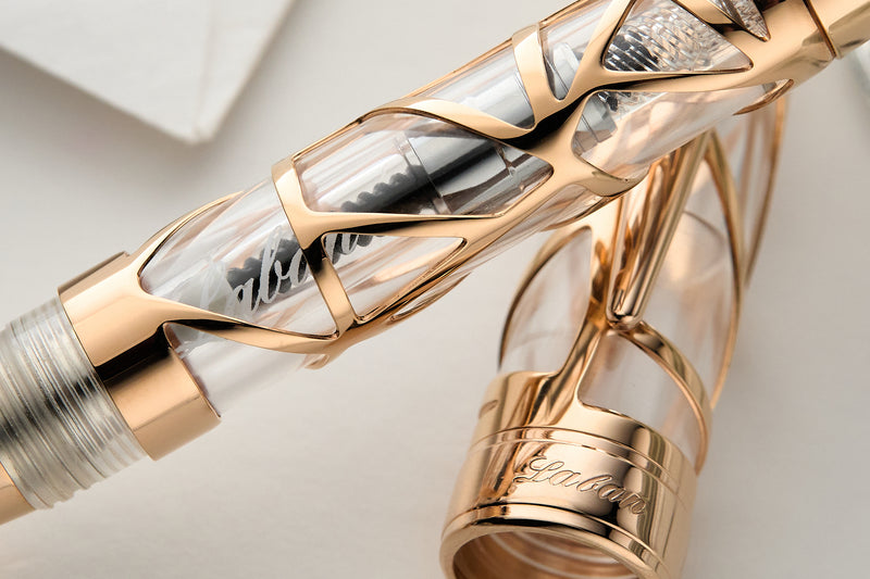 Laban Skeleton Fountain Pen - Rose Gold