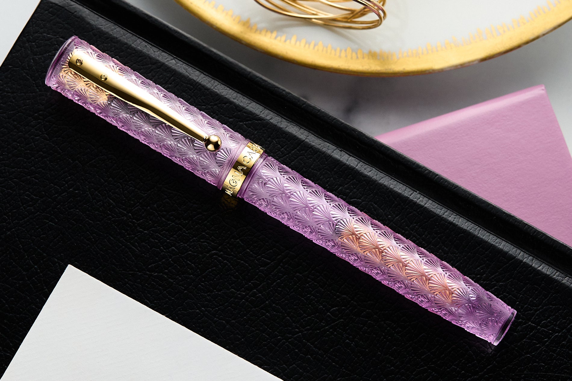 Magna Carta Mag 600 Fountain Pen - Art Deco Purple (Special Edition)