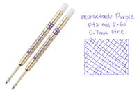 Monteverde Capless Gel P42 Rollerball Refills - Purple, 0.7mm Fine (2-Pack)