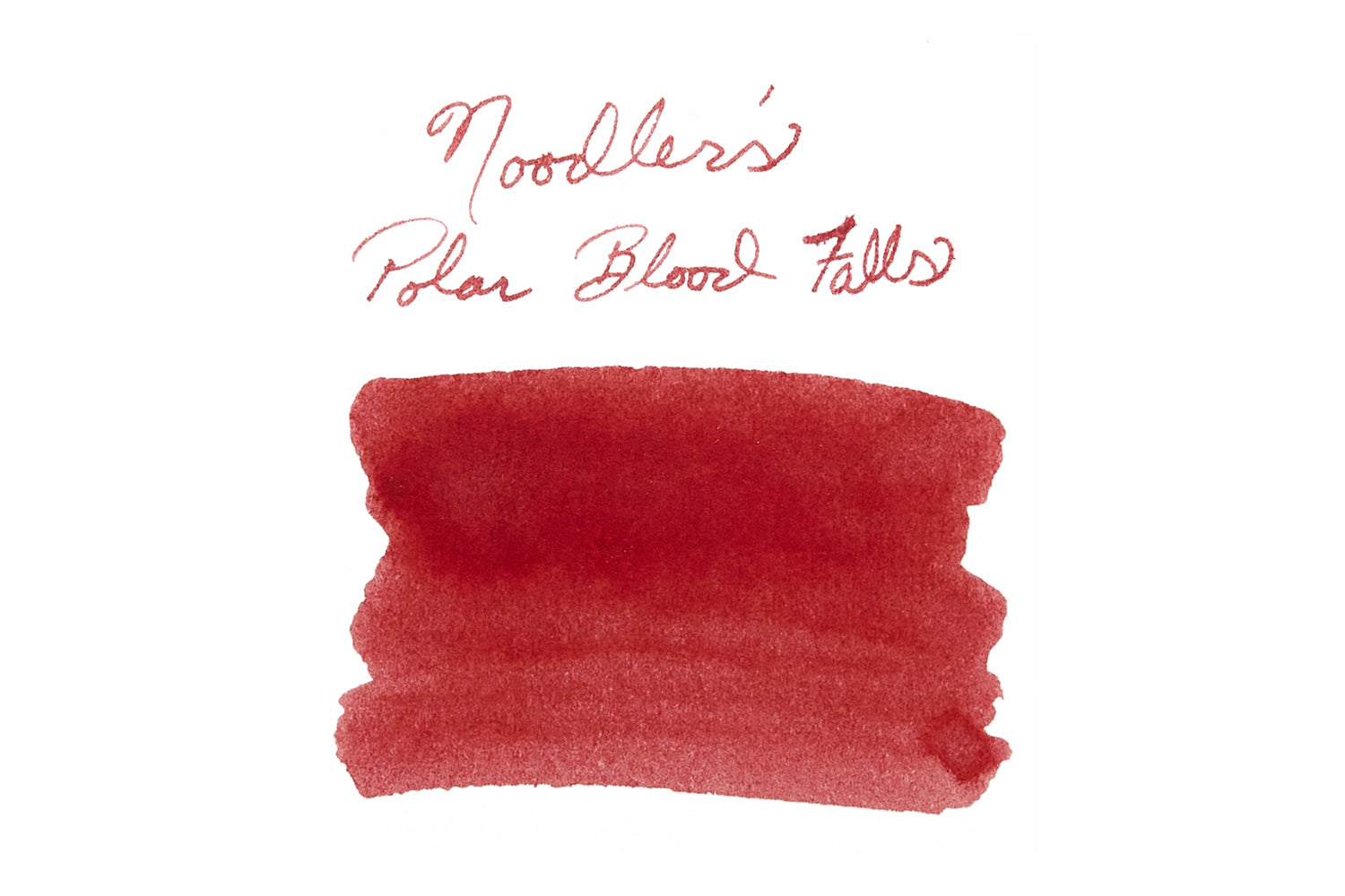 Noodler's Polar Blood Falls - Ink Sample