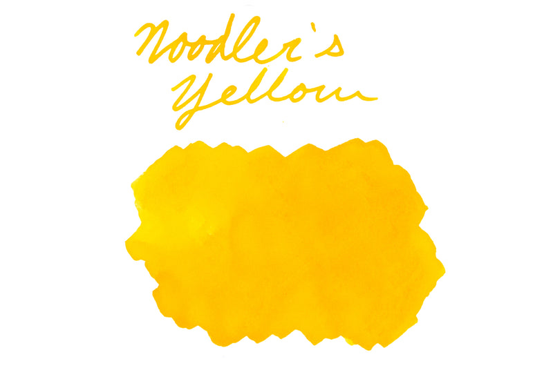Noodler's Yellow - Ink Sample