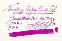 Noodler's Cactus Fruit Eel - Ink Sample