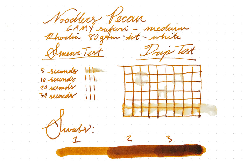 Noodler's Pecan - Ink Sample