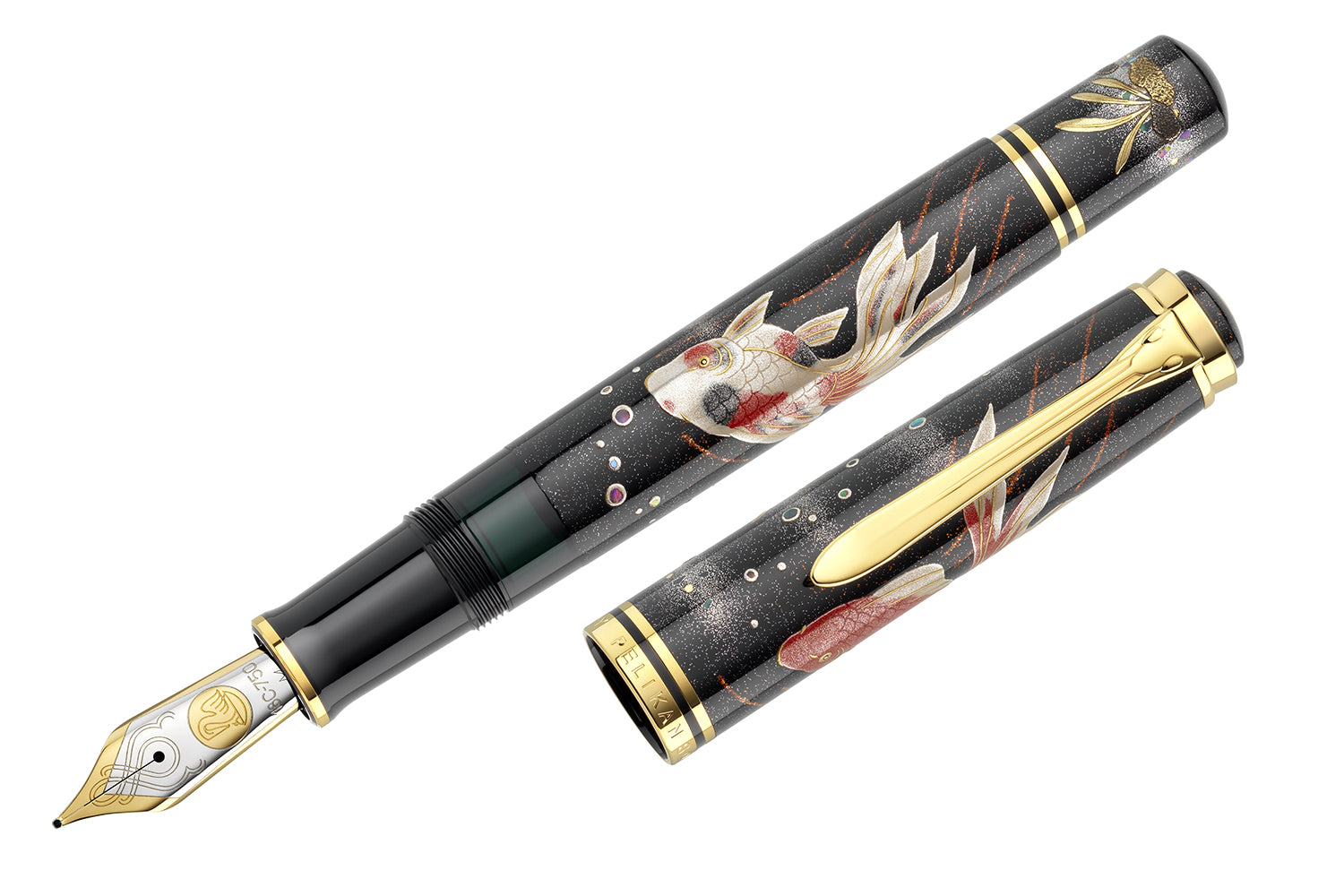 Pelikan M1000 Maki-e Fountain Pen - Goldfish (Limited Edition)