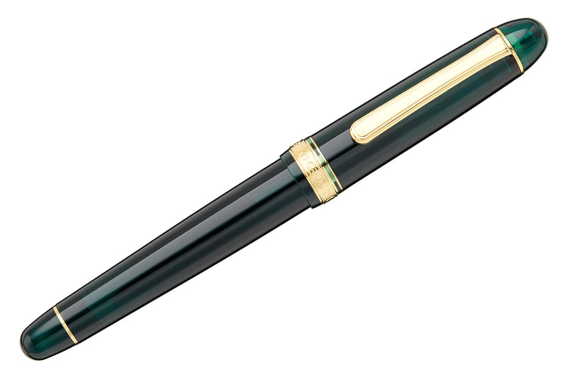 Platinum #3776 Century Fountain Pen - Laurel Green/Gold