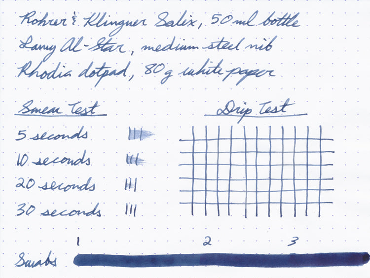 Rohrer & Klingner Salix (iron gall) - 50ml Bottled Ink