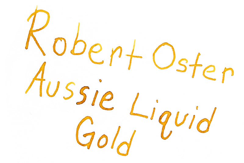 Robert Oster Aussie Liquid Gold - Ink Sample