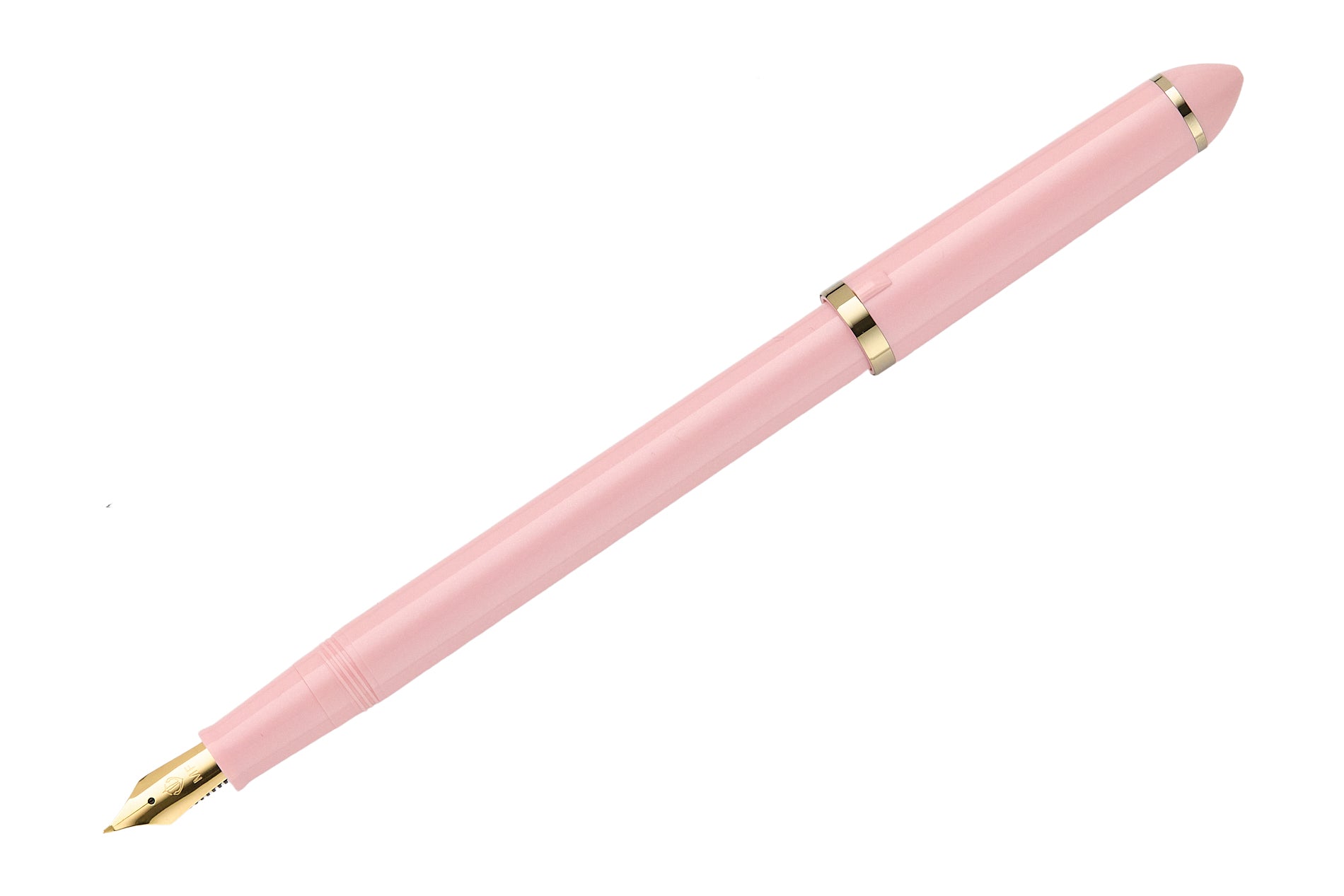 Sailor Compass Fude De Mannen Fountain Pen - Pearl Pink, 40°
