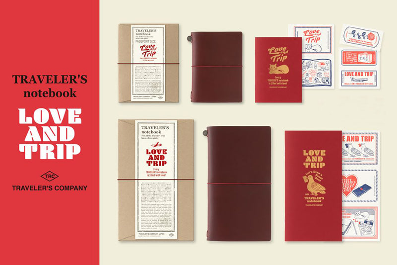 Traveler's Notebook - Love and Trip 2025 Limited Edition (Regular)
