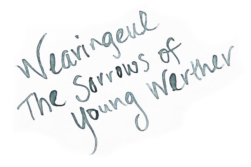 Wearingeul The Sorrows of Young Werther - Ink Sample