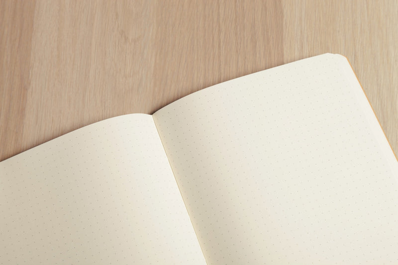 Clairefontaine Basic My Essential A5 Notebook - Tan, Dot Grid
