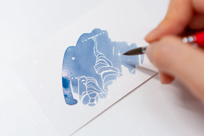 Colorverse Ink Art Cards - Hubble (Size B)