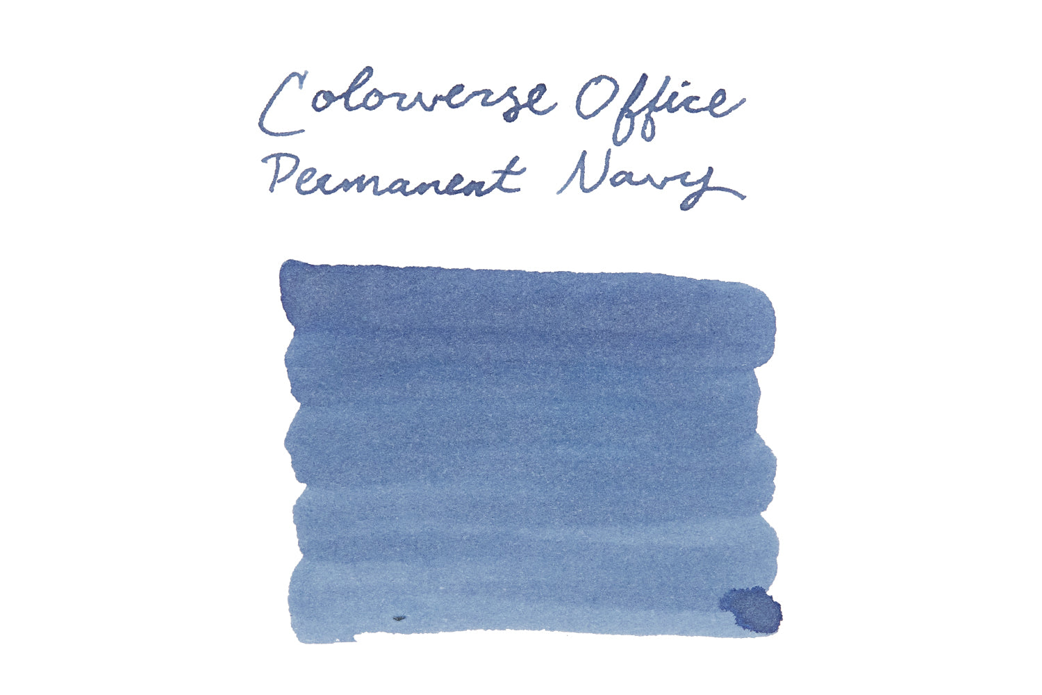 Colorverse Permanent Navy fountain pen ink