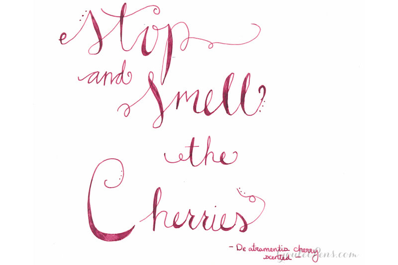 De Atramentis Cherry - 45ml Scented Bottled Ink