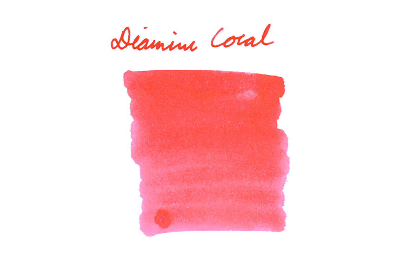 Diamine Coral fountain pen ink