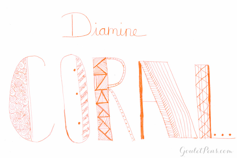 Diamine Coral fountain pen ink